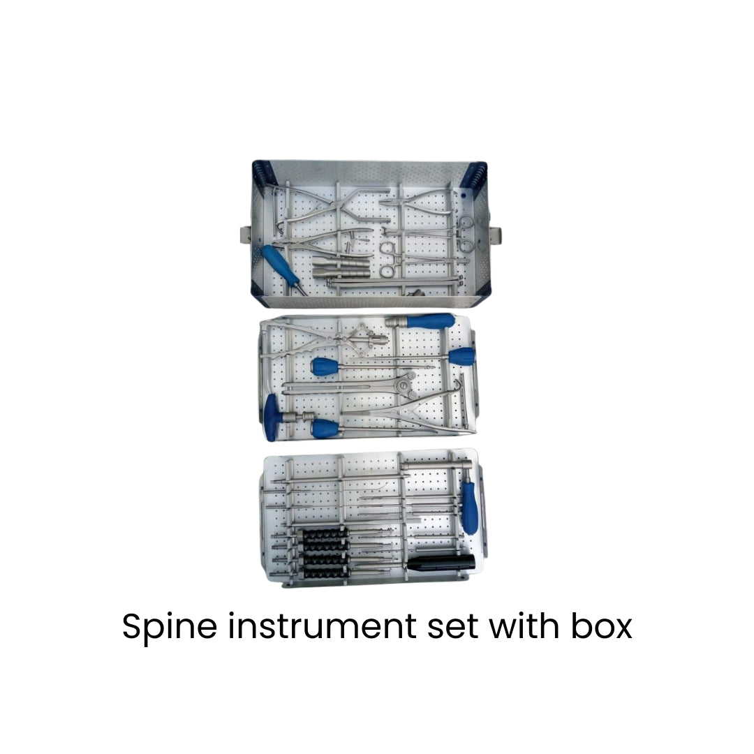 Spine Instrument Set — With Box