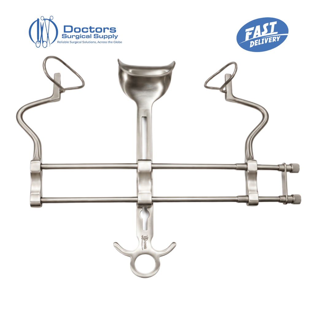Balfour Abdominal Retractor Self-Retaining Laparotomy Surgical Stainless Steel U