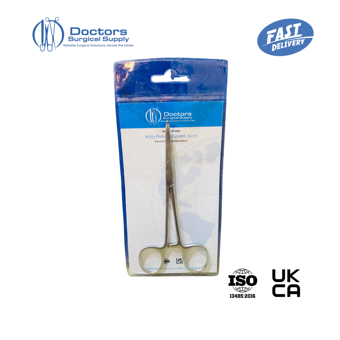 Crile Curved Forceps 15cm Locking Haemostat Artery Clamp Serrated Surgical