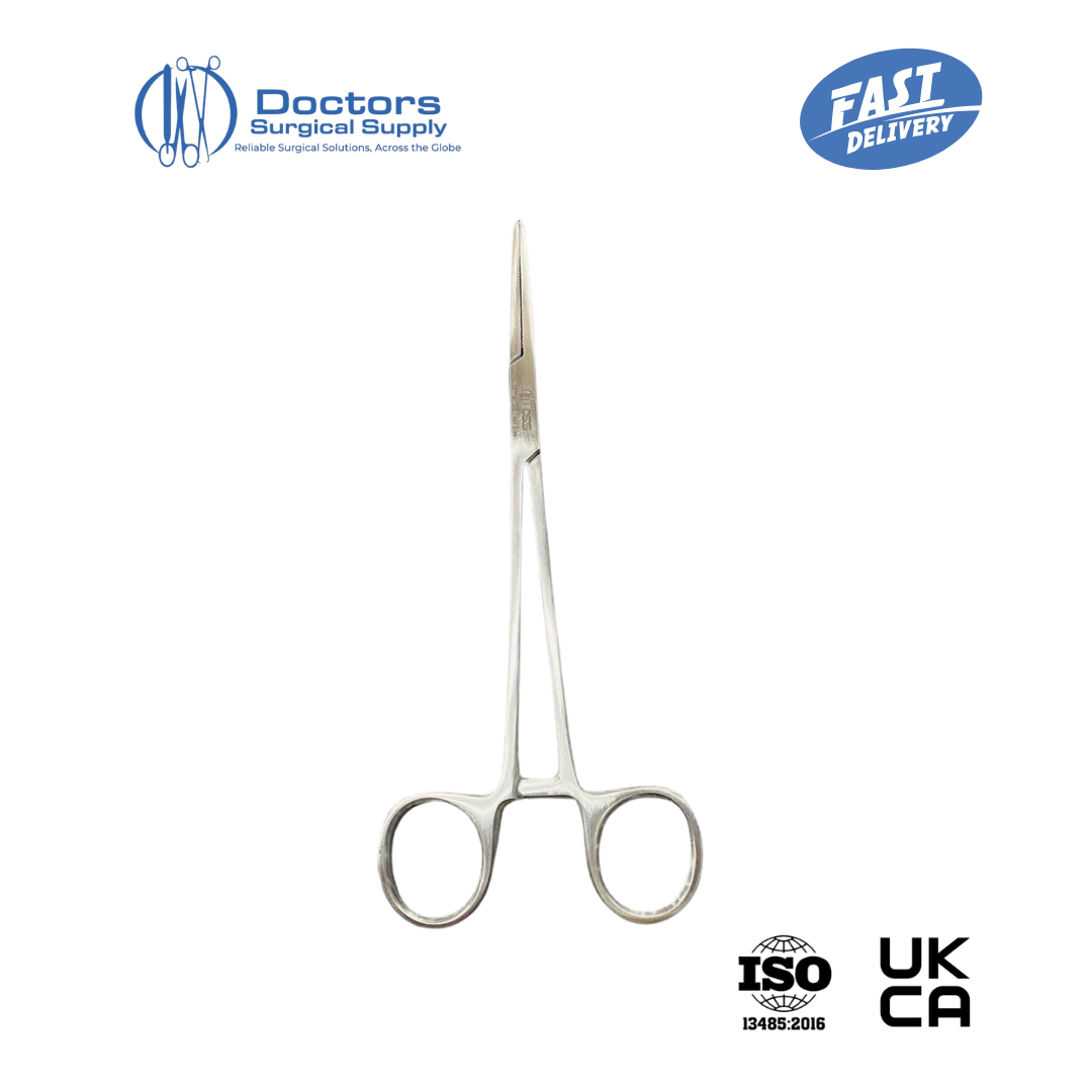 Crile Forceps Straight 15cm Locking Haemostat Artery Clamp Serrated Ratchet New