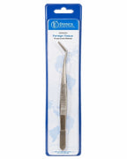 London College Tweezers 15cm — Dental Cotton Dressing Plier, Serrated Angled Tip