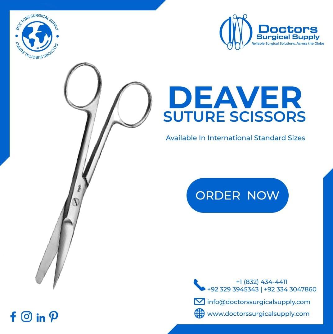 Deaver Suture Scissors